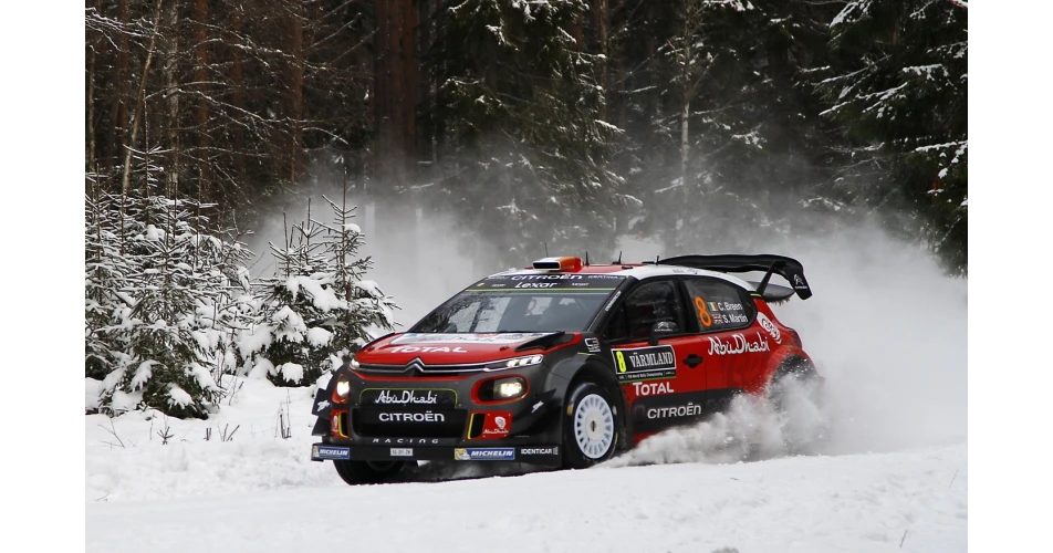 Breen finishes fifth in Rally Sweden