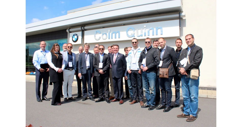 Colm Quinn BMW Athlone host international delegation