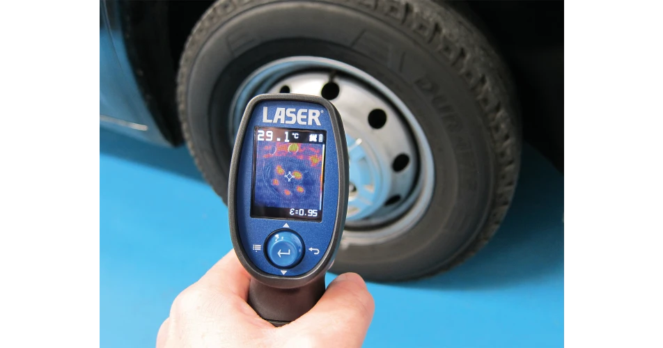 Laser adds Thermal Imaging Camera with UV leak detector