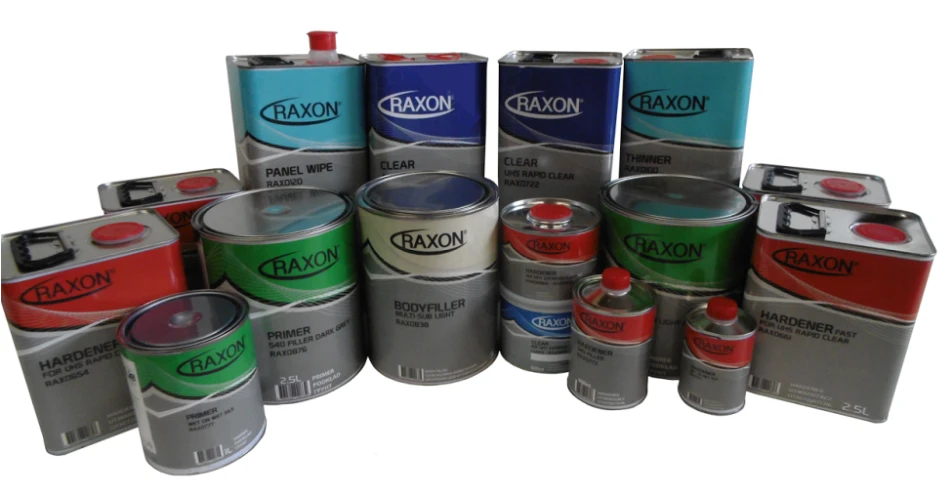 RAXON, the new refinish range formulated for Irish bodyshops