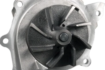 Water pump failure causing overheated engines
