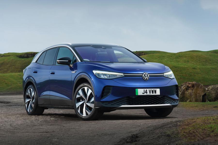 Volkswagen ID4 Ireland's leading EV registered in 2021