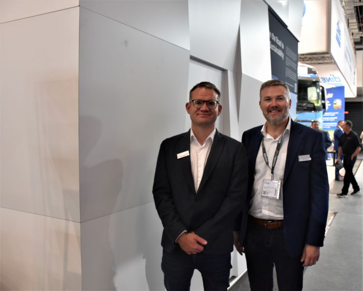 Paul Dodgson, Director of Sales & Operations, Bilstein Group UK & Colin Kennedy, National Sales Manager ROI & NI, were on the Bilstein Group stand where Blue Print and febi innovations were on display