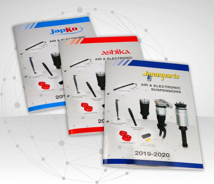 Japanparts Group adds new air and electronic suspension catalogues