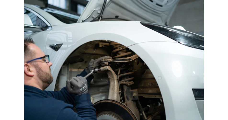 Replacing squeaky Tesla Control Arms