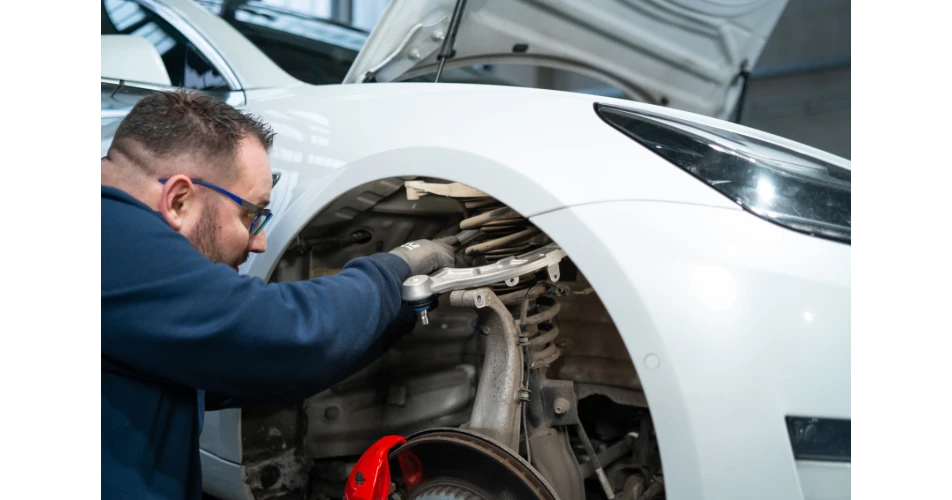 Replacing squeaky Tesla Control Arms