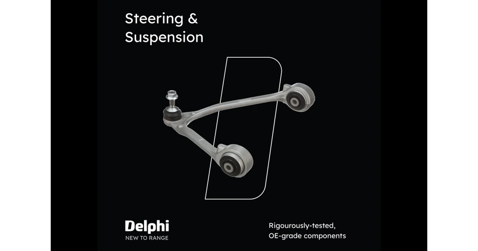 Delphi adds 25 new Steering & Suspension parts