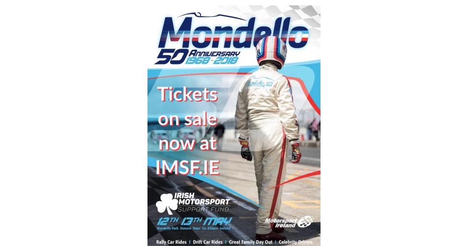 Mondello to host major motorsport fundraiser 