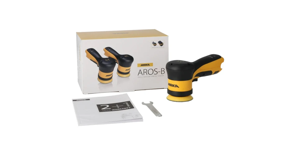 Mirka introduces AROS-B 325 and 350 Cordless Sanders&nbsp;