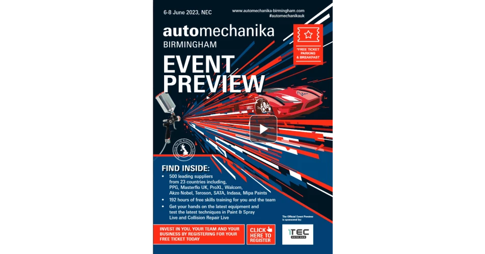 Big bodyshop focus for Automechanika Birmingham