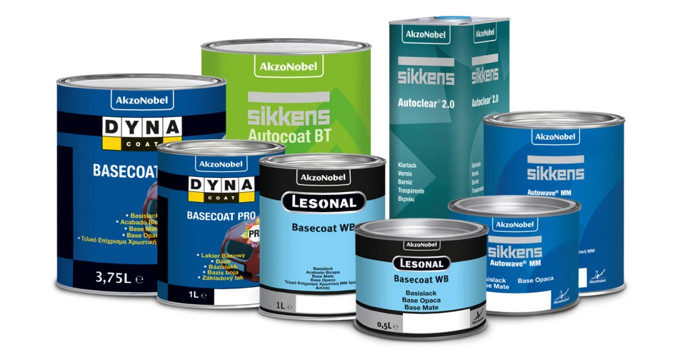 New-look vehicle refinishes packaging reinforces AkzoNobel connection