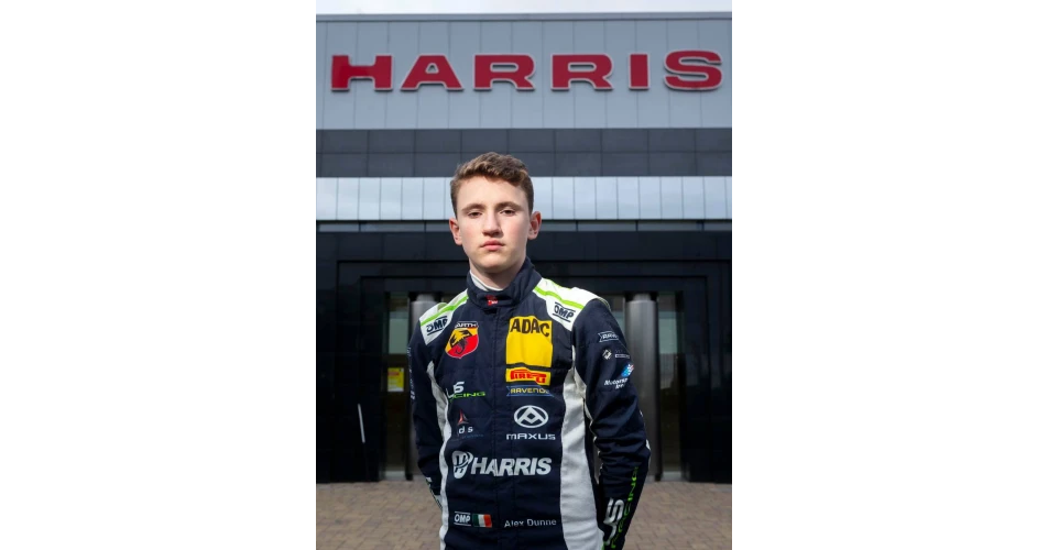 Alex Dunne is Motorsport Ireland, Young Racing Driver of the Year