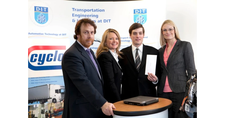 Cyclo grant for DIT student