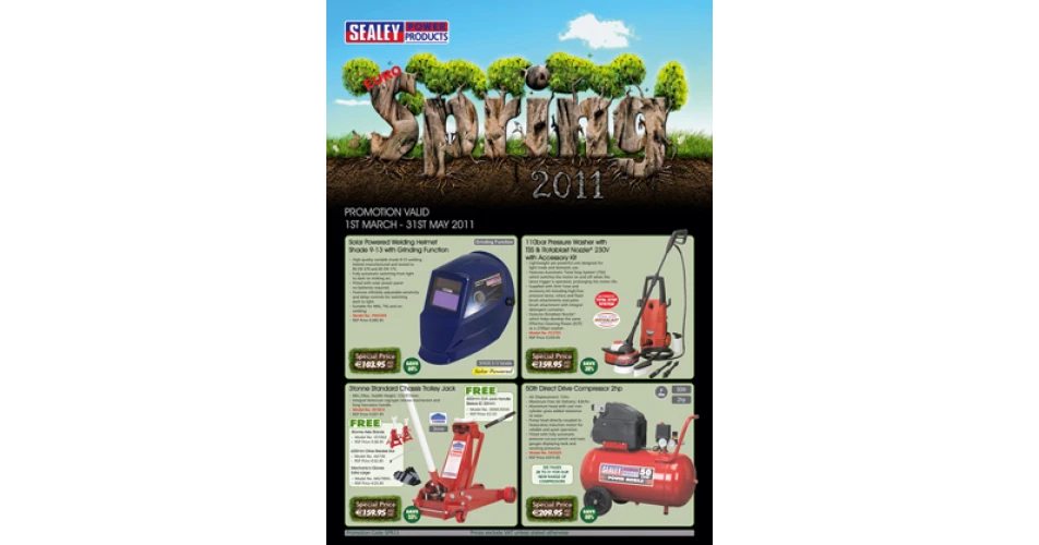 Sealey’s spring promotion