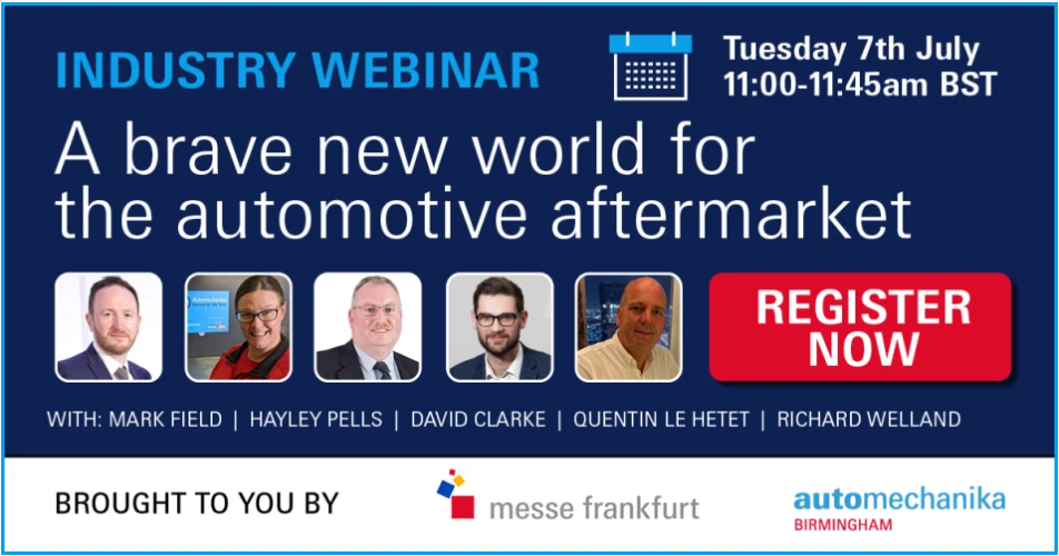 Automechanika Birmingham launches webinar series