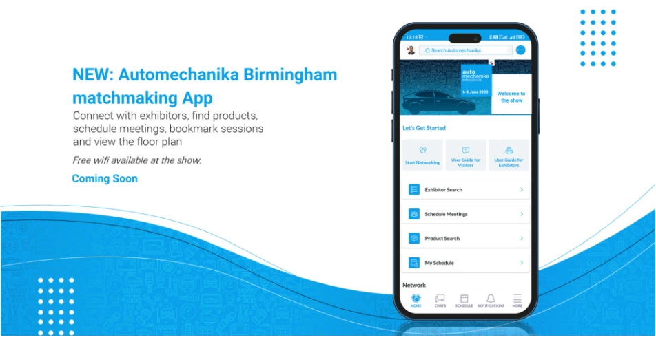Automechanika Birmingham to launch app to better connect visitors & exhibitors
