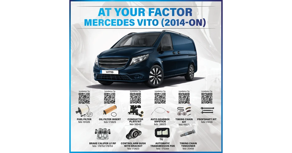 Vito Van parts at your Factor
