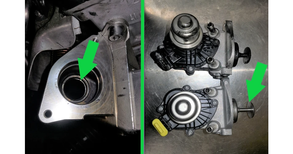 BMW X3 - Electronic EGR valve installation