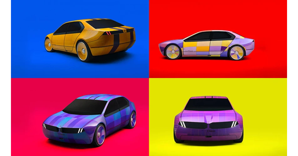 BMW shows colour changing concept car