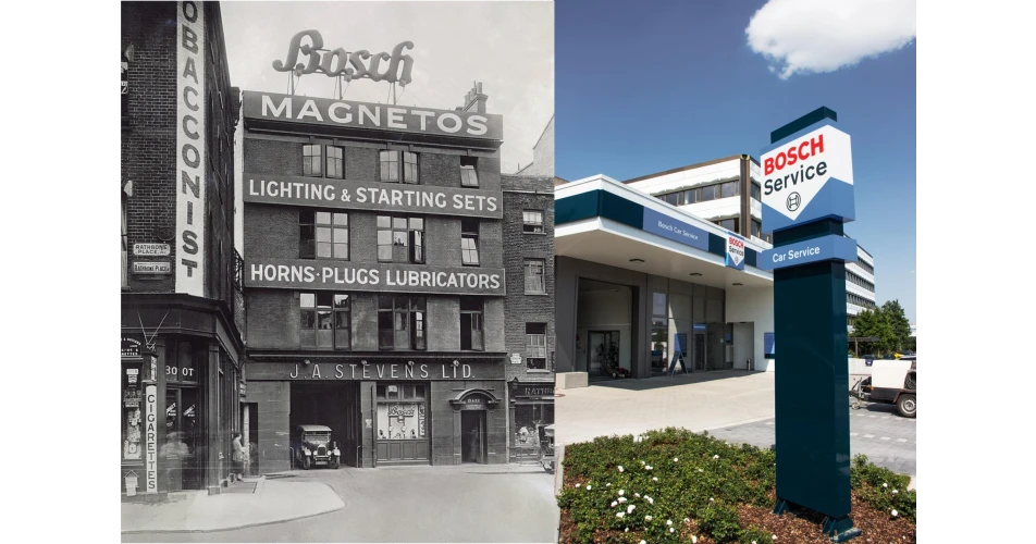 Bosch celebrates 100 Years of Car Service Innovation