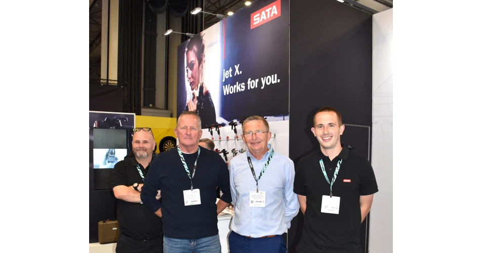 SATA goes live with jet X DIGITAL pro spray gun in Birmingham