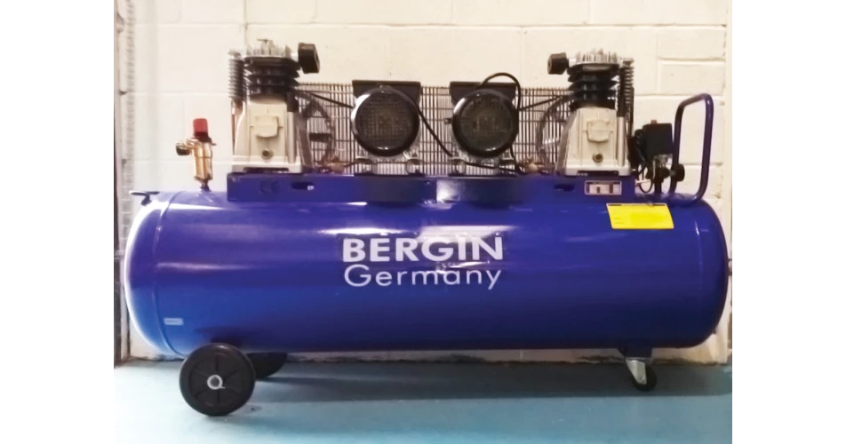 New compressor power from Irish Garage Equipment