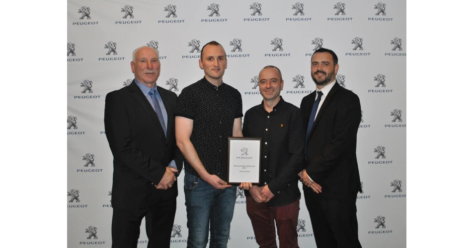 Peugeot Service Manager of the Year 2017