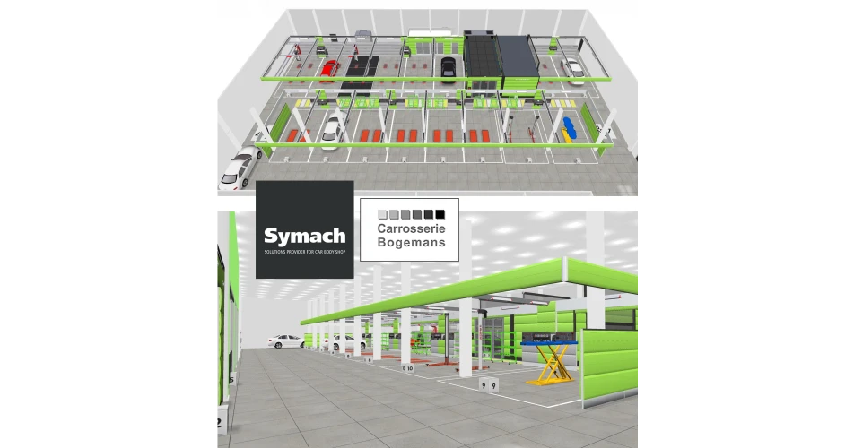 Symach to install compact 120 repair a week bodyshop