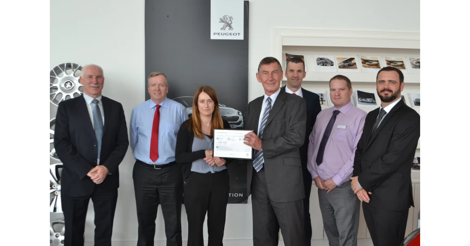 Two Irish Peugeot dealers win seal of approval