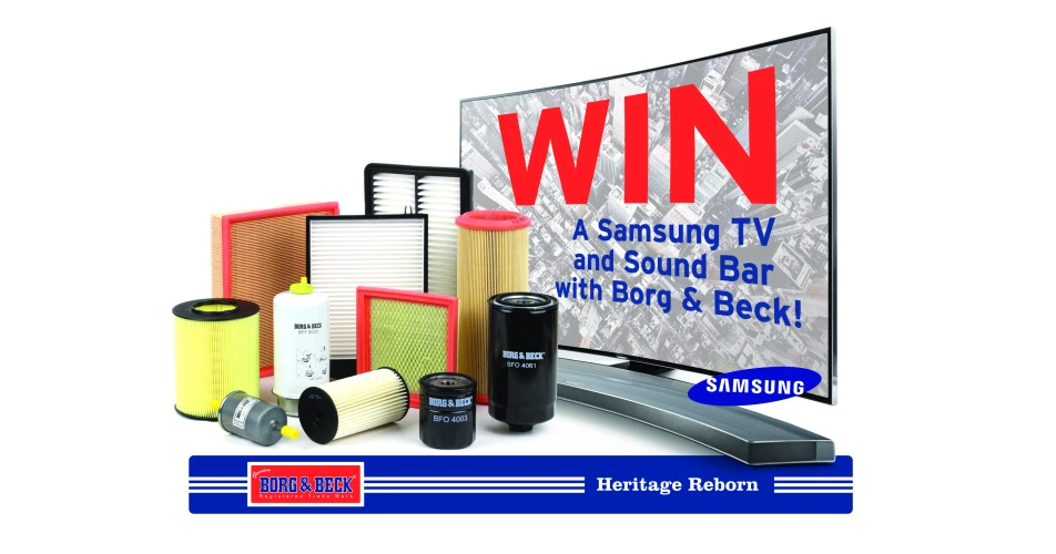 Win a Samsung UHD Curved TV with Borg &amp; Beck Filters