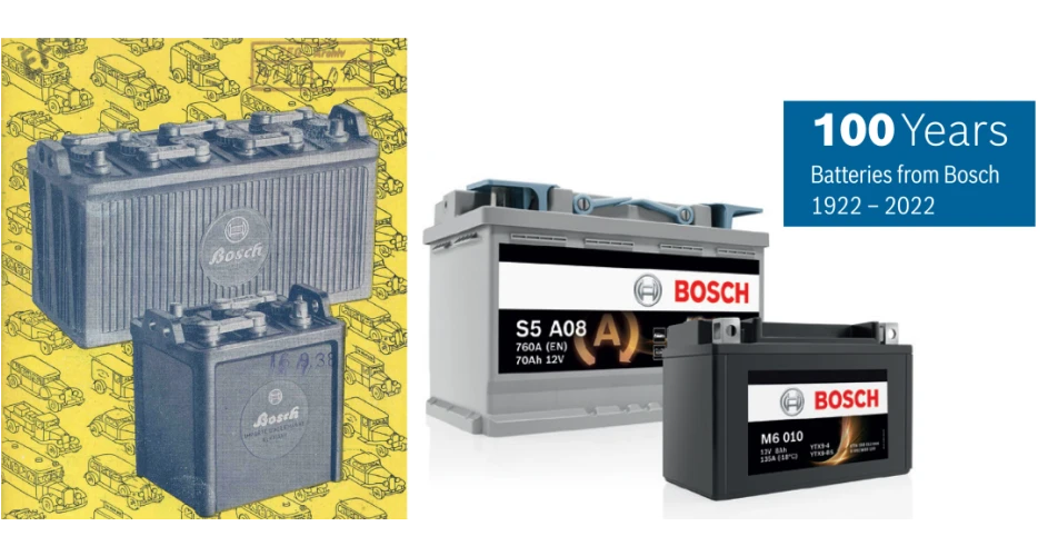 100 Years of Bosch Battery performance 