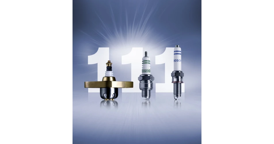 Bosch celebrates 111 years of spark plugs