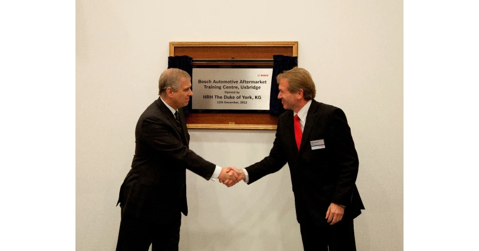 Duke of York opens Bosch training centre