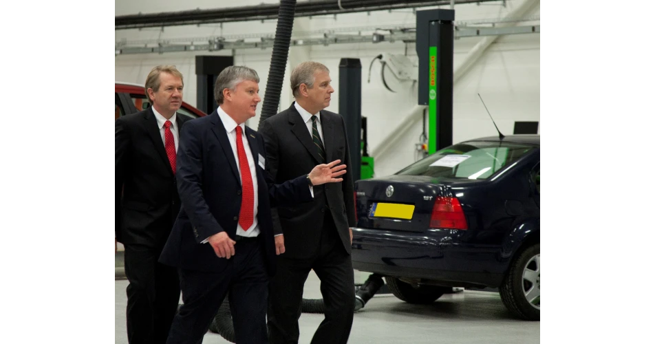 Duke of York opens Bosch training centre