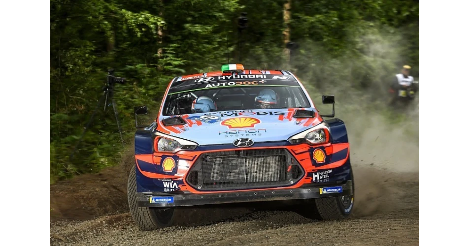 Breen finishes seventh in Finland