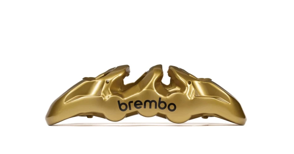 Colourful design from Brembo