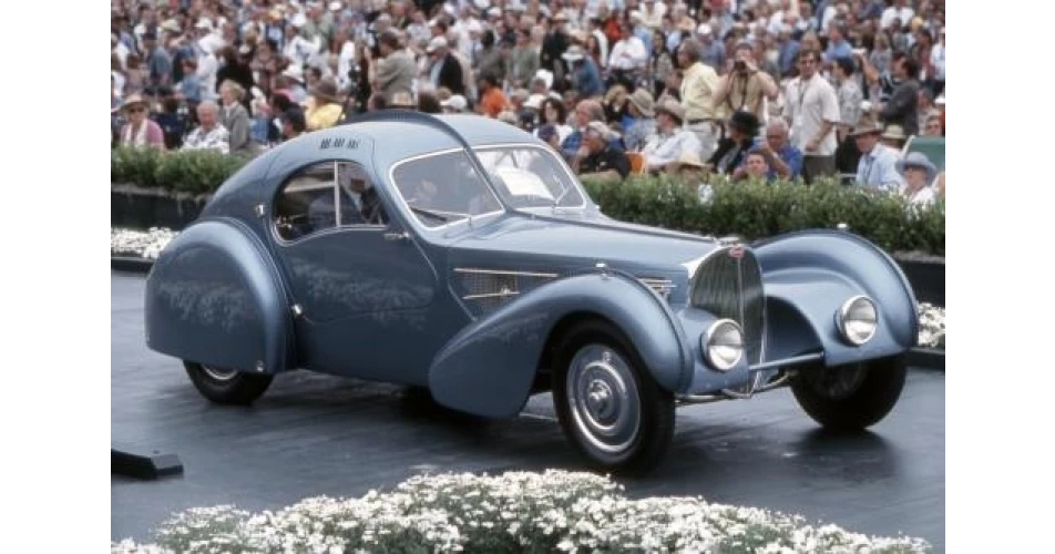 Classic Bugatti smashes sales value record