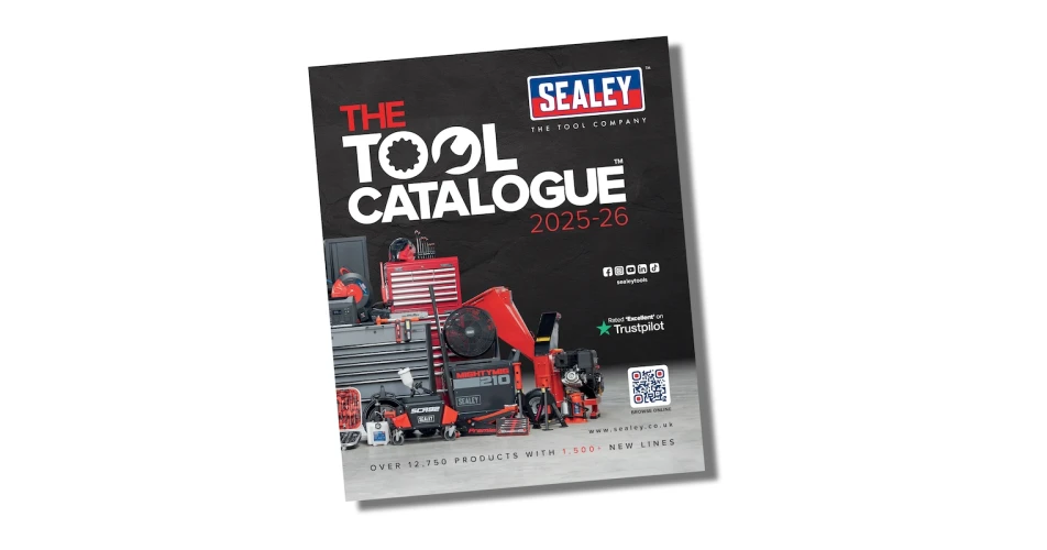 SEALEY tool catalogue introduces 1,500 new items  