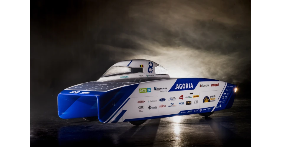 Lightweight Cromax finish aids Solar Challenge team 