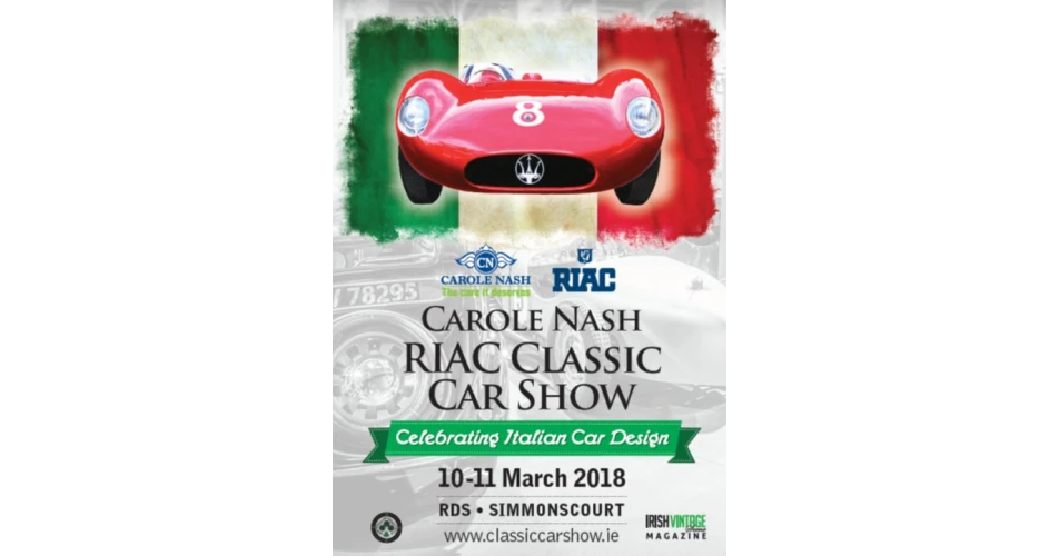 Carole Nash Classic Car Show goes Italian