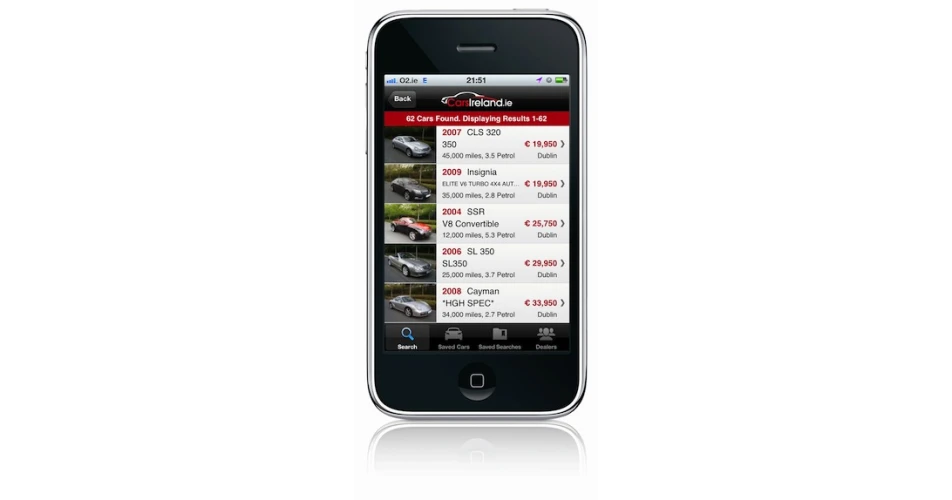 App for buying used cars