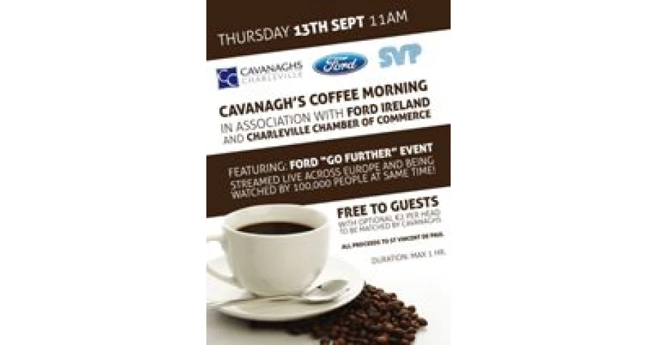 Coffee Morning At Cavanagh's of Charleville for SVP