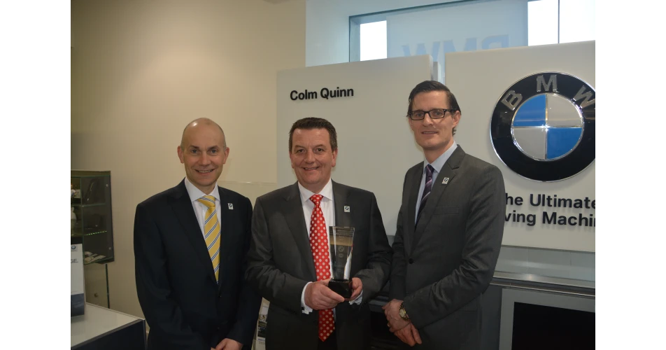 Colm Quinn BMW wins top Aftersales award