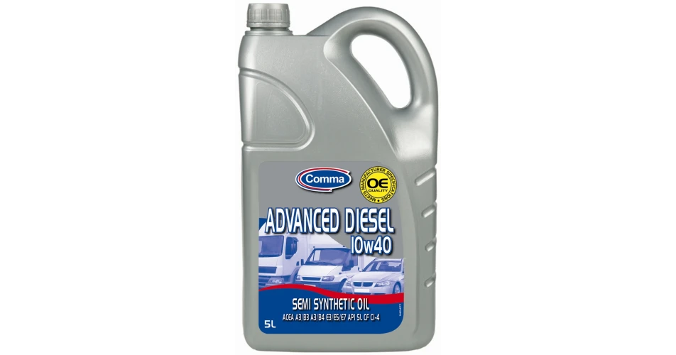 Comma launch Advanced Diesel 10W-40
