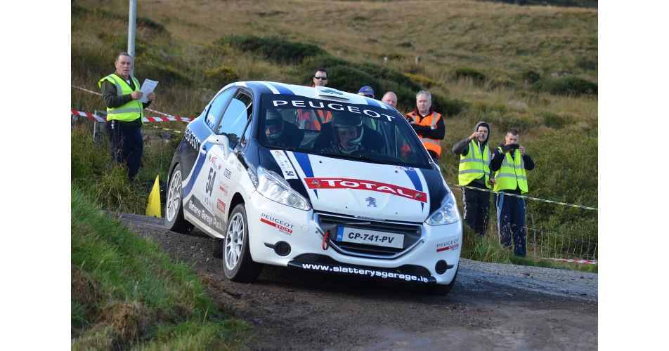 Puckane Peugeot Dealer wows the crowd at Cork 20 Rally