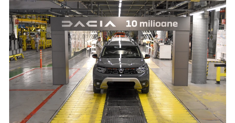 10 million Dacia cars produced