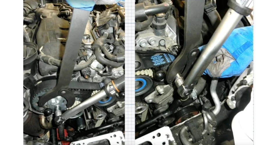 Timing belt installation - Skoda Octavia 
