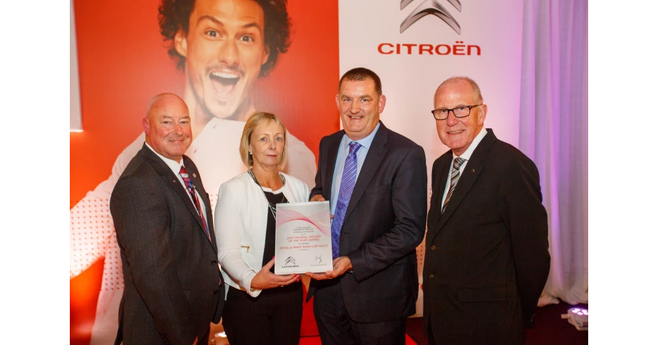 Cork dealership wins&nbsp;Citro&euml;n &amp; DS Automobiles Dealer of the Year Award.&nbsp;