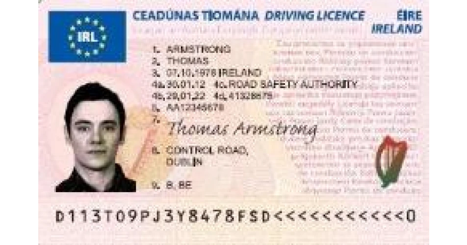First New European Driving Licence Issued