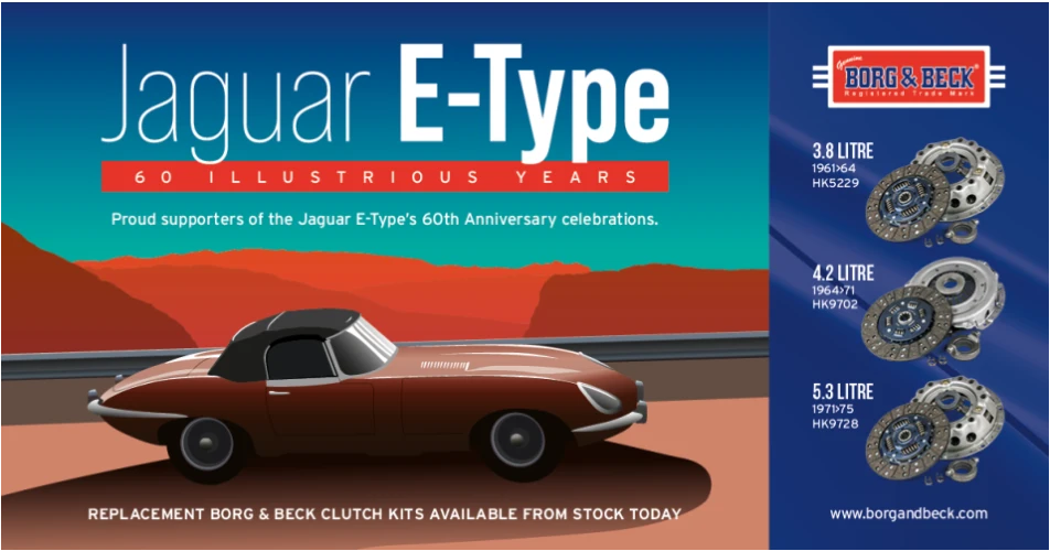 Borg &amp; Beck celebrates the E-Type&rsquo;s 60th Anniversary